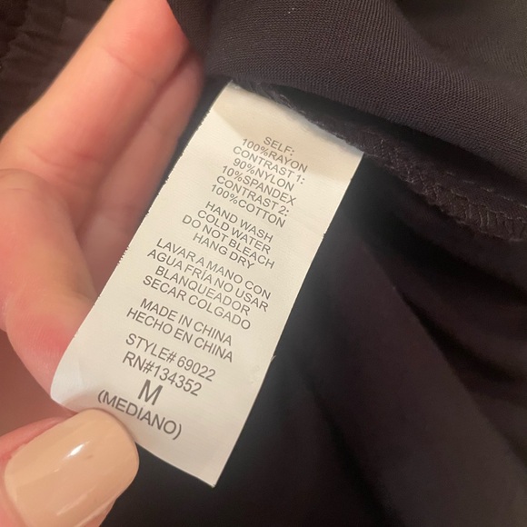 Ambiance Boutique Lace Romper, Black, Size M - Picture 10 of 10